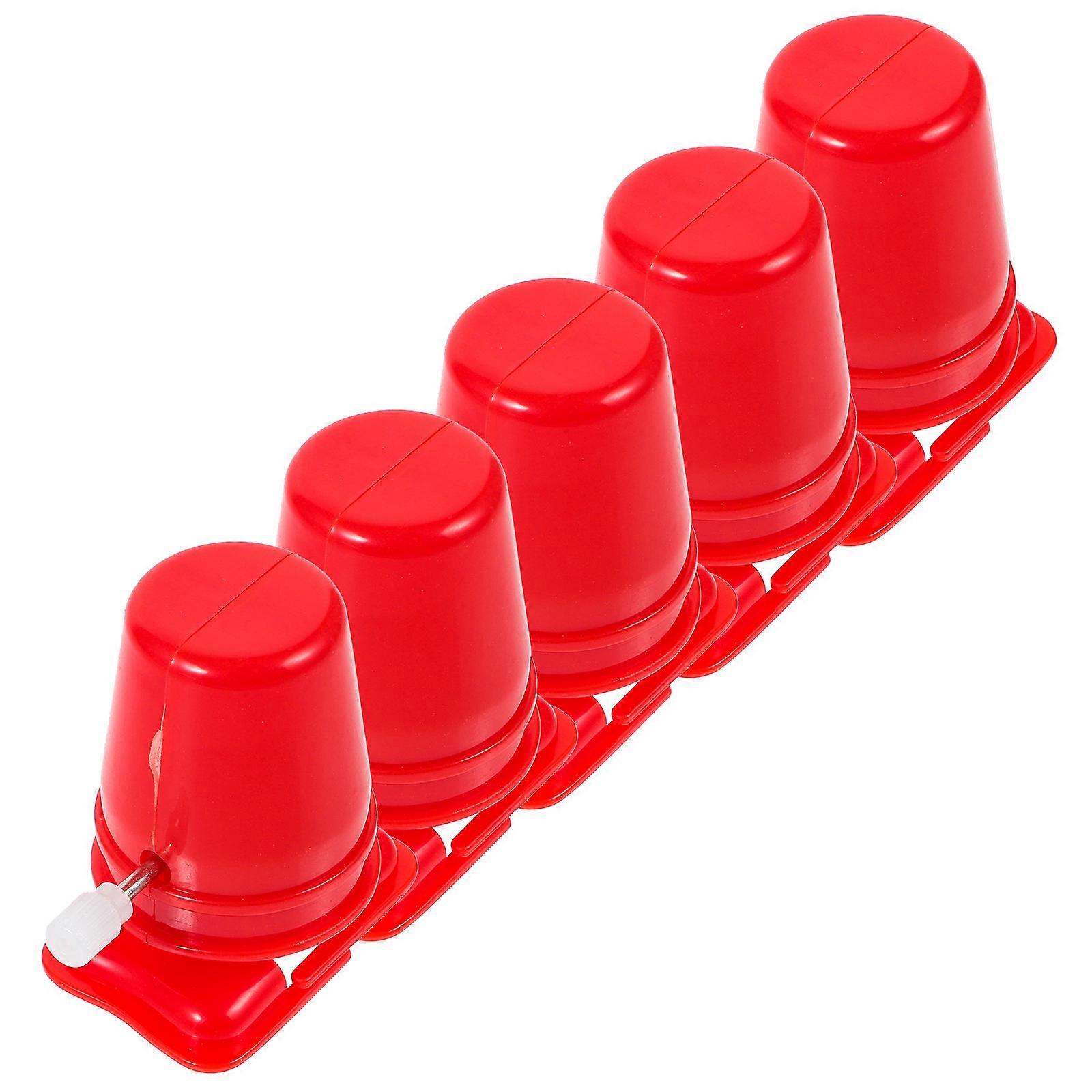 Plastic Movement Plaything 5pcs DIY Educational Toy Clockwork Legged Toy for Kids