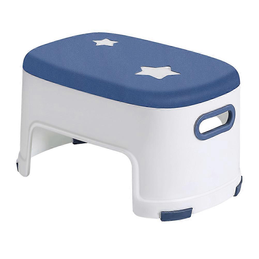 Toilet Stool Squatting Footstool For Bathroom Use Assorted Color Anti-Slip Design 1Pack