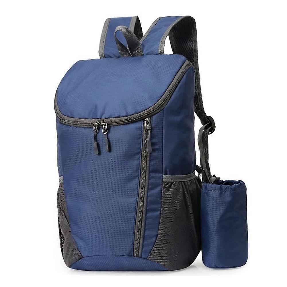 Camping Daypack - Lightweight Waterproof Backpack for Travel and Hiking, Portable Packable Rucksack in Blue