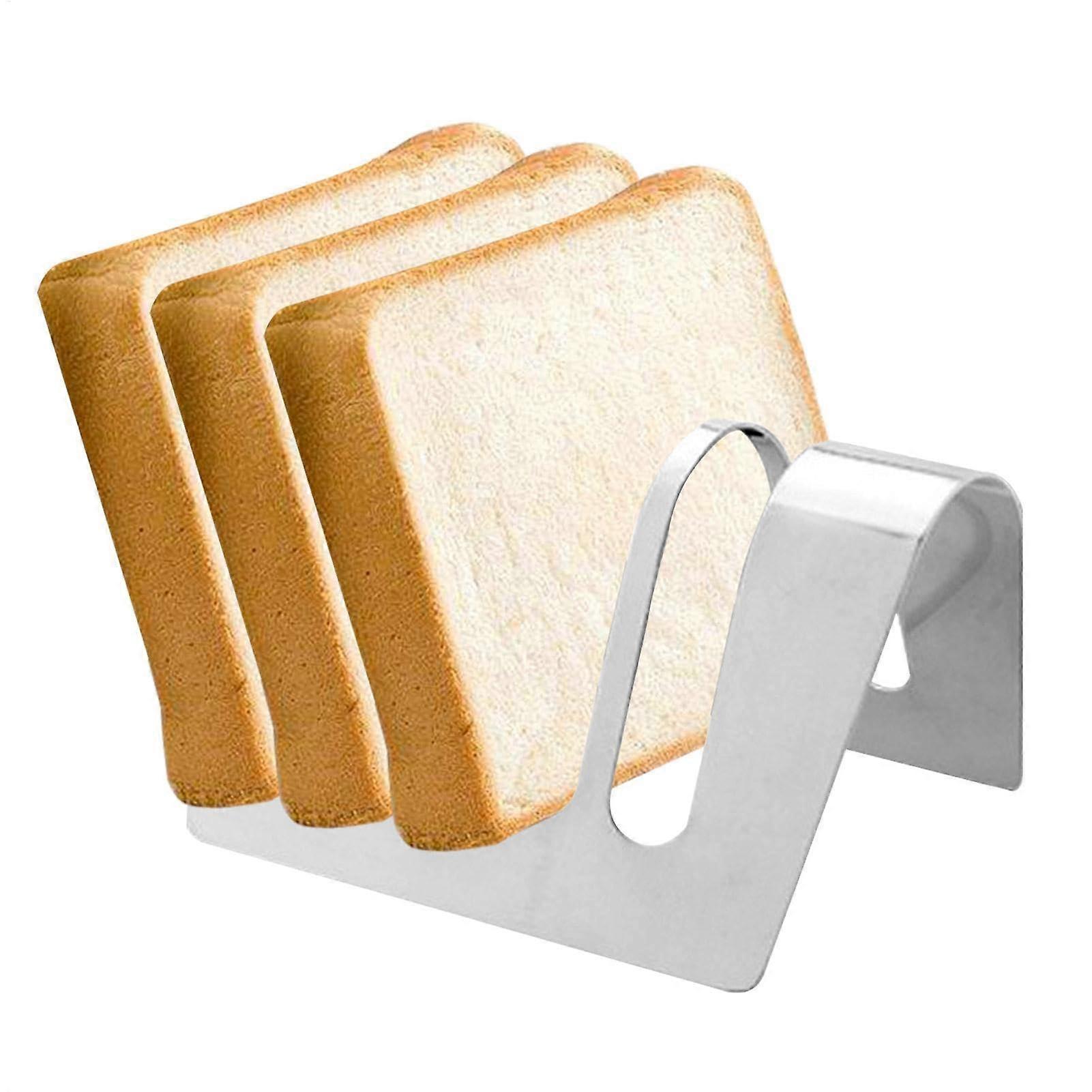 Toastscheibenständer | Edelstahl Bread Rack with 4 or 6 Compartments, Anti-Stick Cooling Racks for Air Fryers