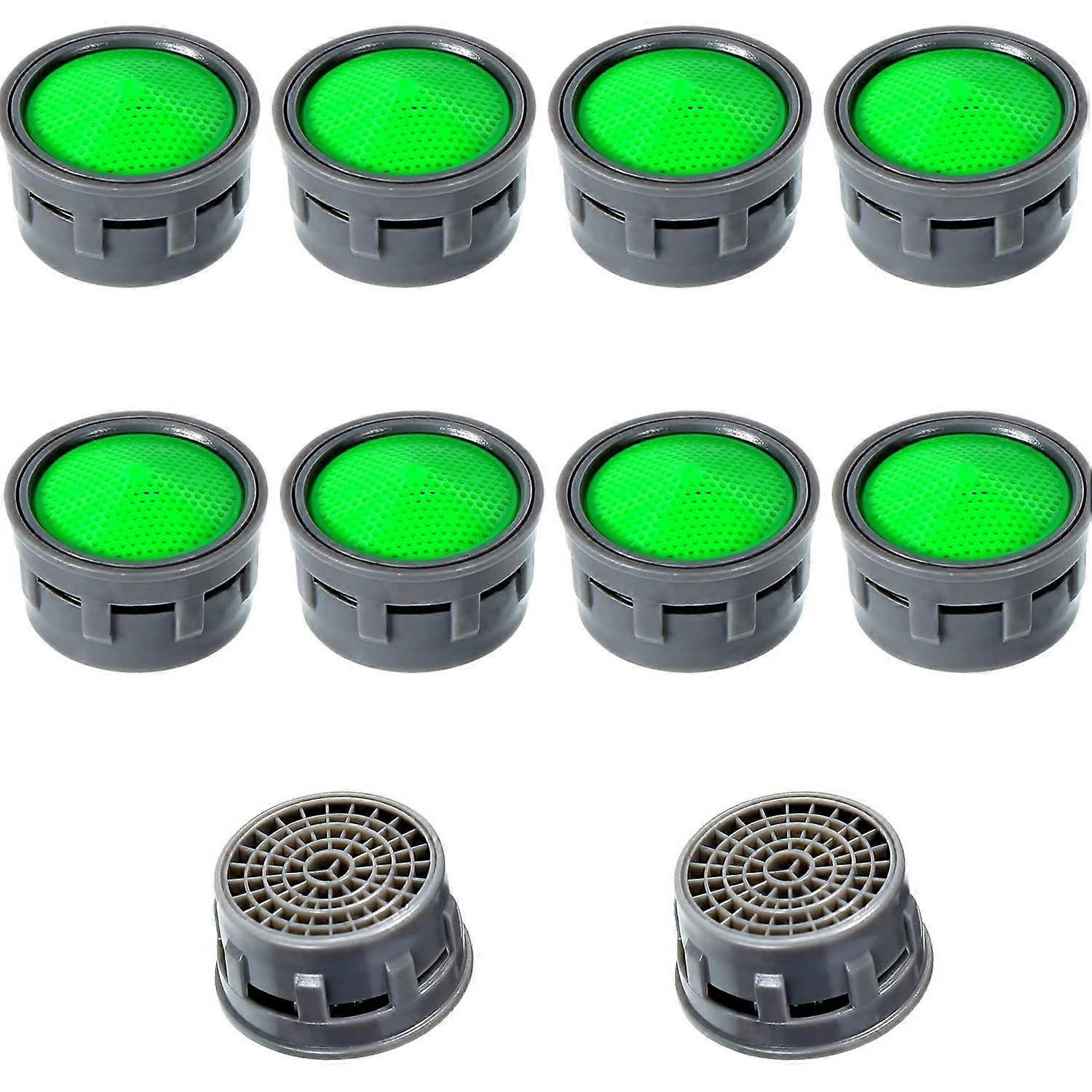 Tap Aerator Pack Of 10 For Taps And Bathroom Fittings, Water-Saving Insert, Various Thread Sizes, 20.9 mm