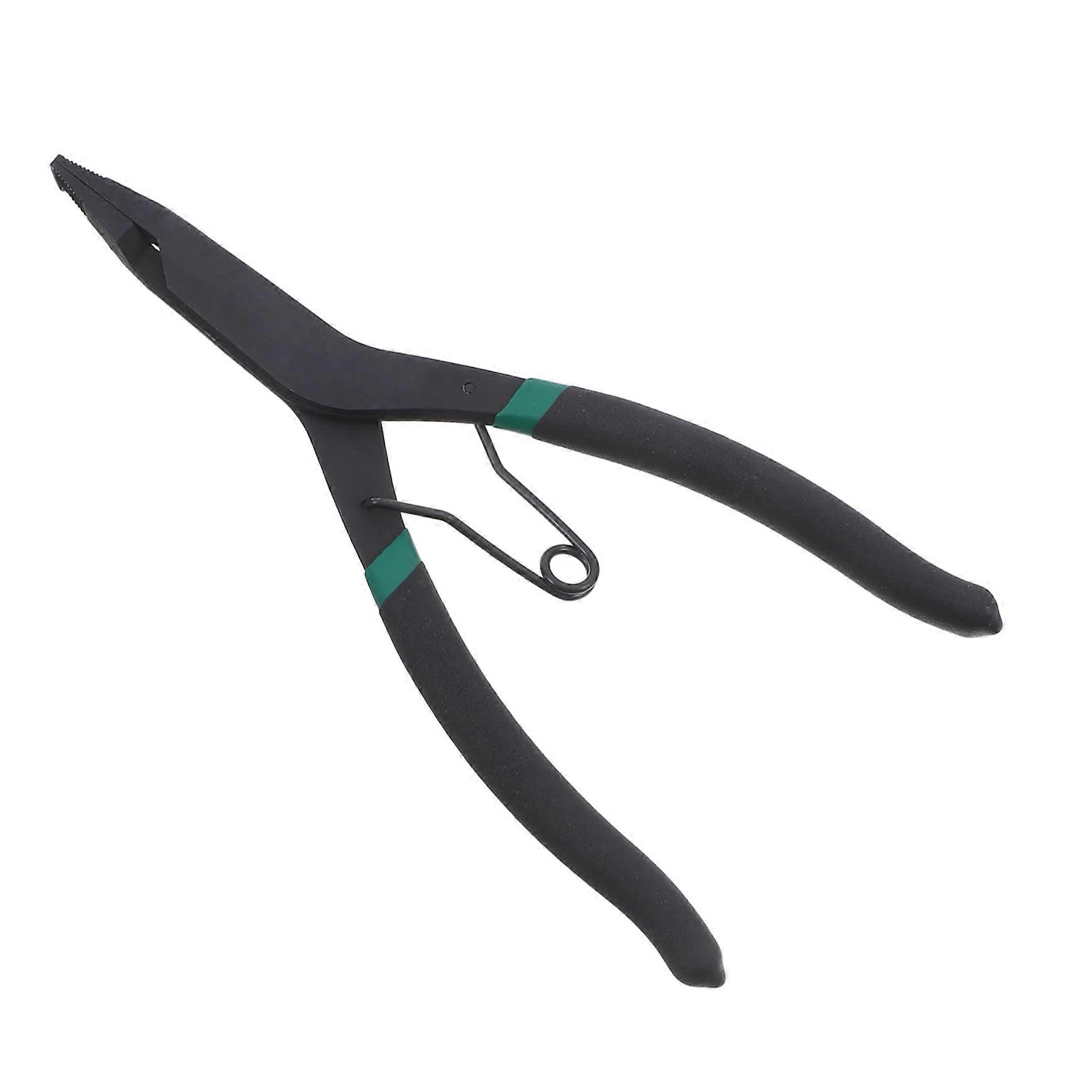 Snap Ring Pliers With Flat Jaw And Angled Tip For Installation And Removal Of Retaining Rings, Durable Steel