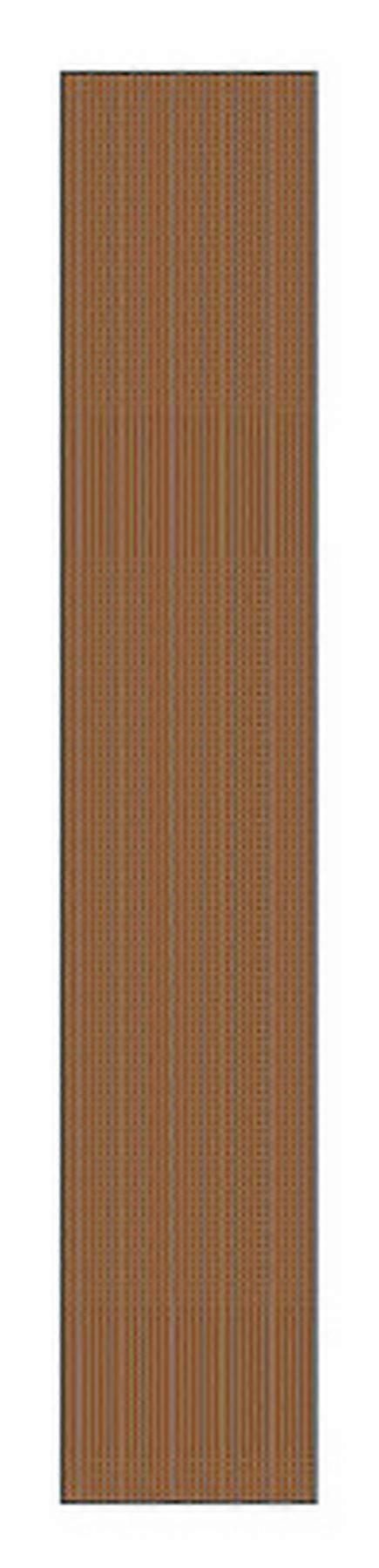 Écharpe côtelée Falke Pur Cachemire - Marron Liège