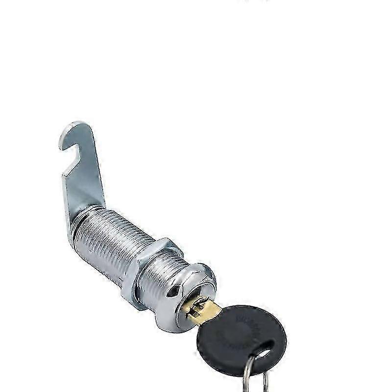 2025 Extra-long Cam Lock Key Code, Serrure à came résistante aux intempéries pour RV, tiroir épais et porte de compartiment (1pc, argent)