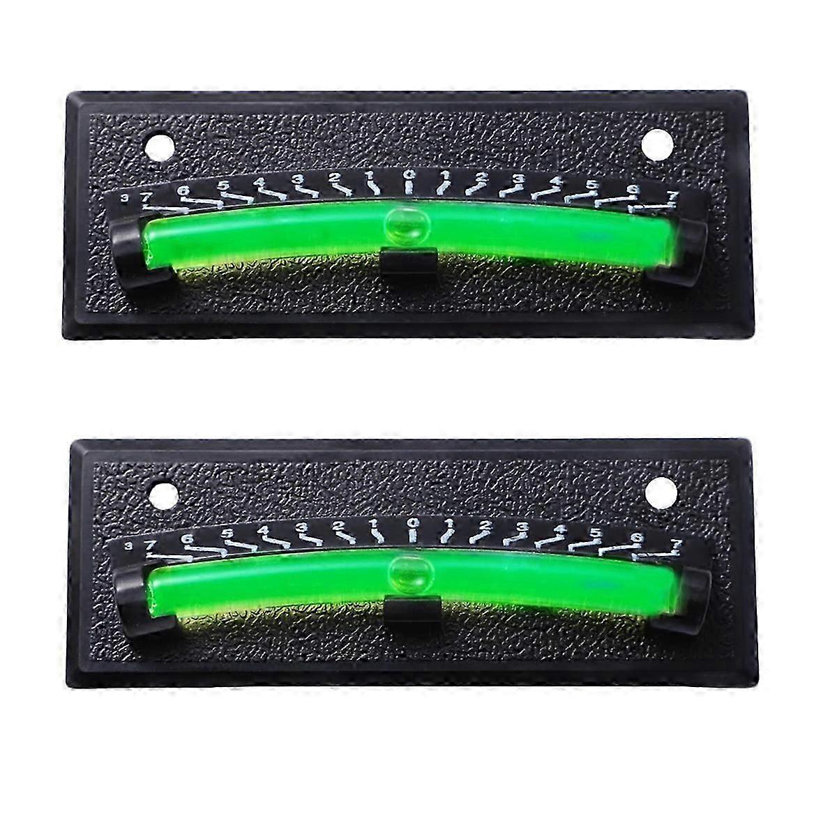 RV Level Bubble Graduated Scale Stick on Leveling System,High Visibility Bubble for ,Trailer,Caravan & RV 2 Pack