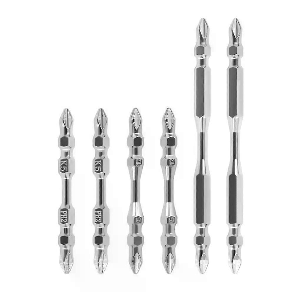 10pcs/set K5 Non-slip Magnetic Batch Head High Hardness Impact Resistant Cross Head Bit Anti-Slip WaterProof