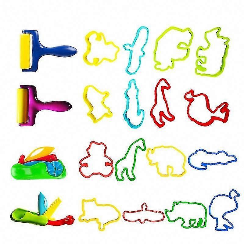 42pcs Plasticine Tools for Kids, Modeling Clay Tools Set for DIY Crafts