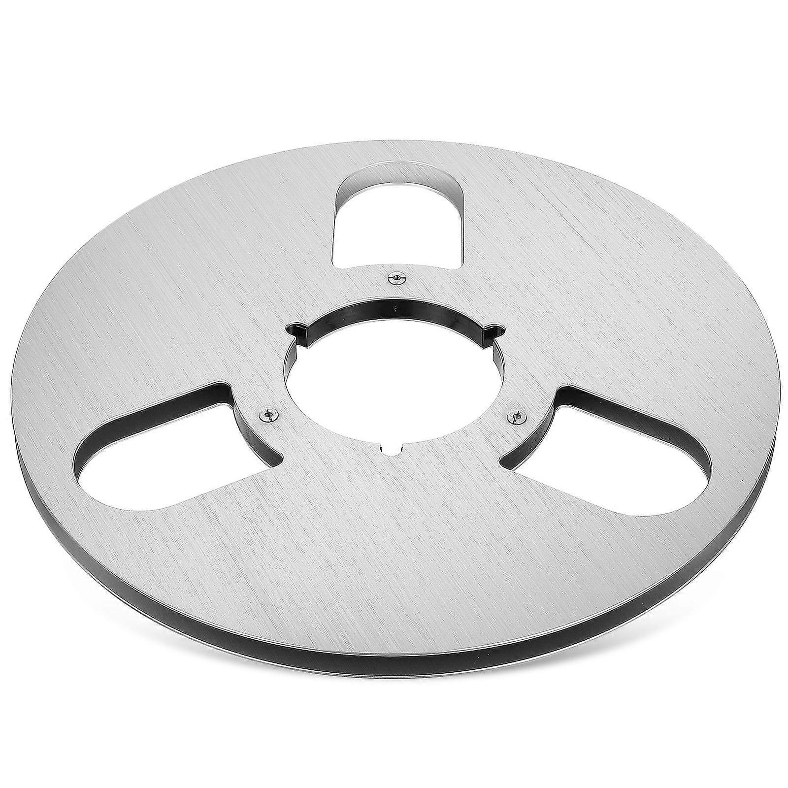 Reel to Reel Empty Reel Tape Recorder Machine Part Silver Aluminum Alloy Prevent Tangling 1Pcs