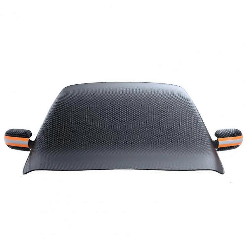 Car Windshield Cover Magnetic, Magnetic Windshield Cover For Ice And Snow, Thickened Frost Guard, Universal Fit, Black