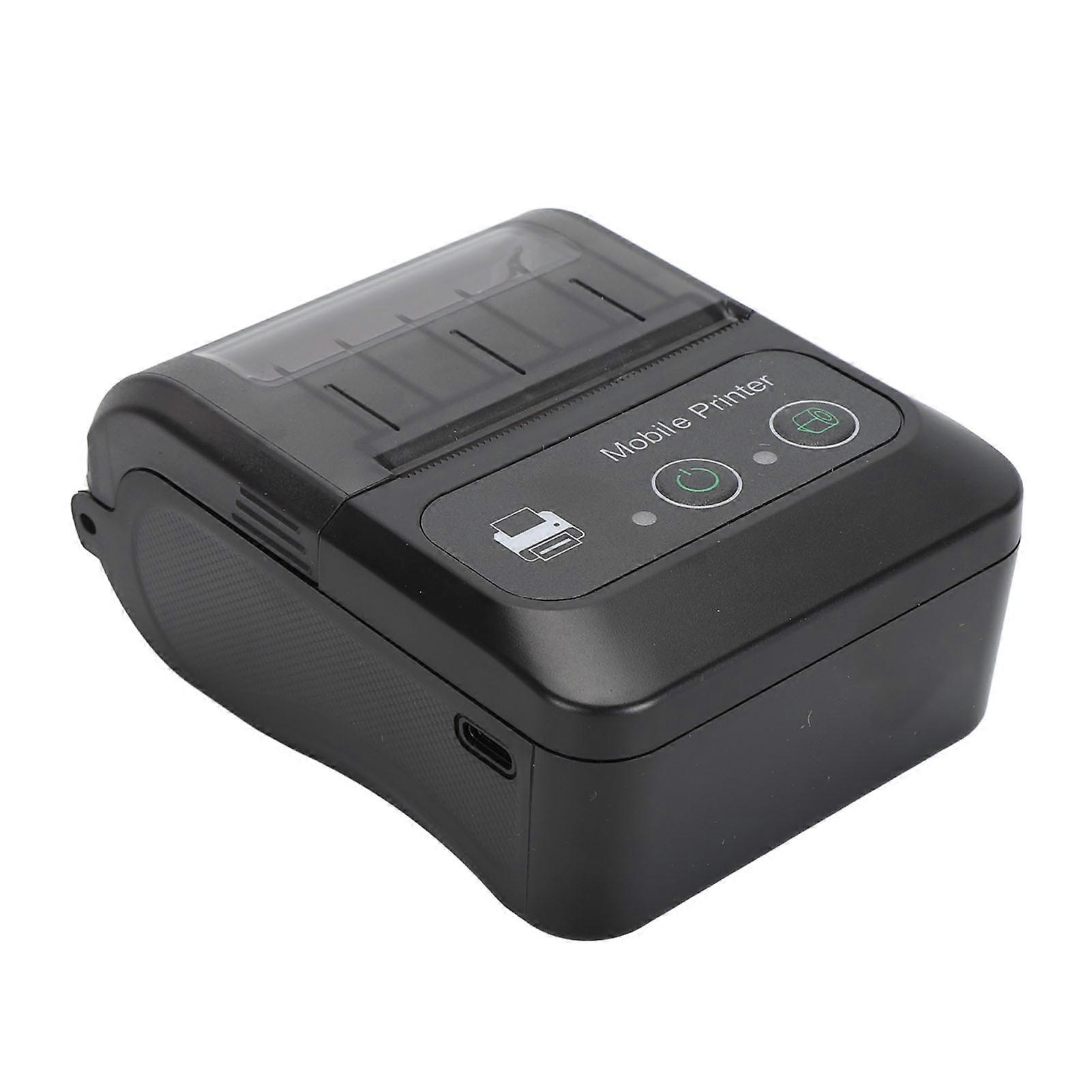Portable 48mm Bluetooth Thermal Receipt Printer 1500mAh Battery