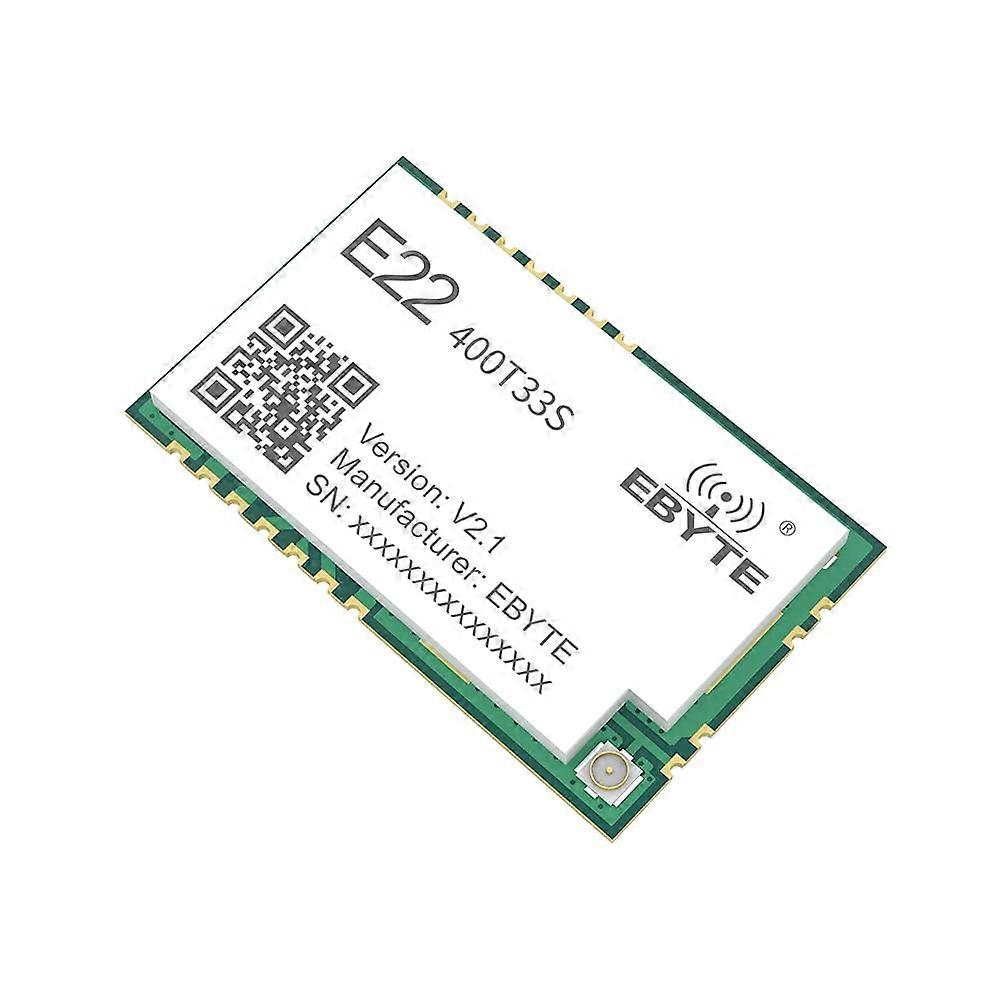 Lora RF Wireless SMD Module E22-400T33S 433/470MHz LoRa IPEX Antenna Interface Stamp Hole V2.1 33dBm 16km