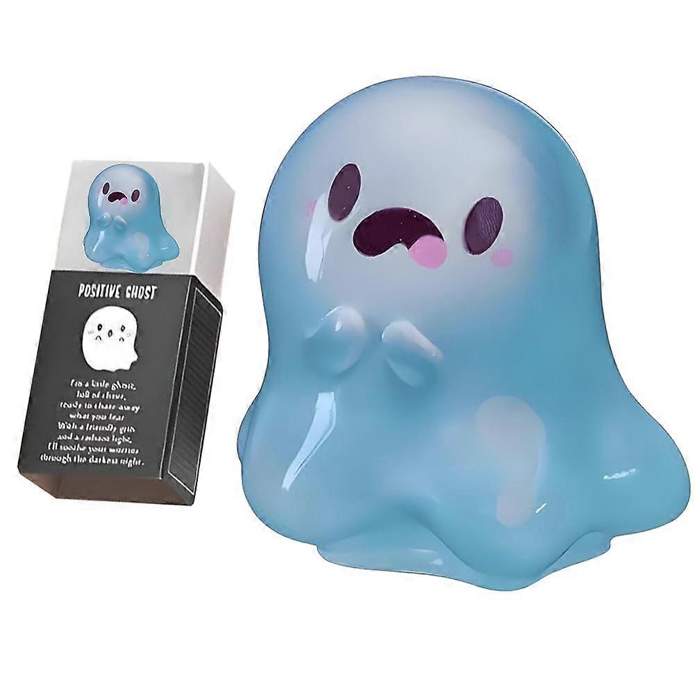Glow In The Dark Mini Ghost Figuren mit Box Mini Resin Luminous Ghost N Ew