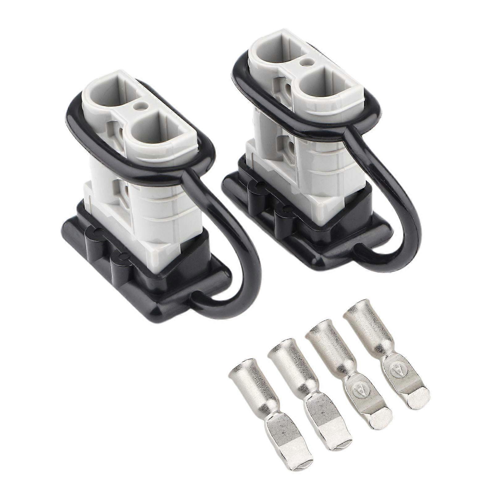 50A 1/0 AWG Battery Connection Harness Plug Connector Plug Quick Disconnect for UPS Battery Pack Tr