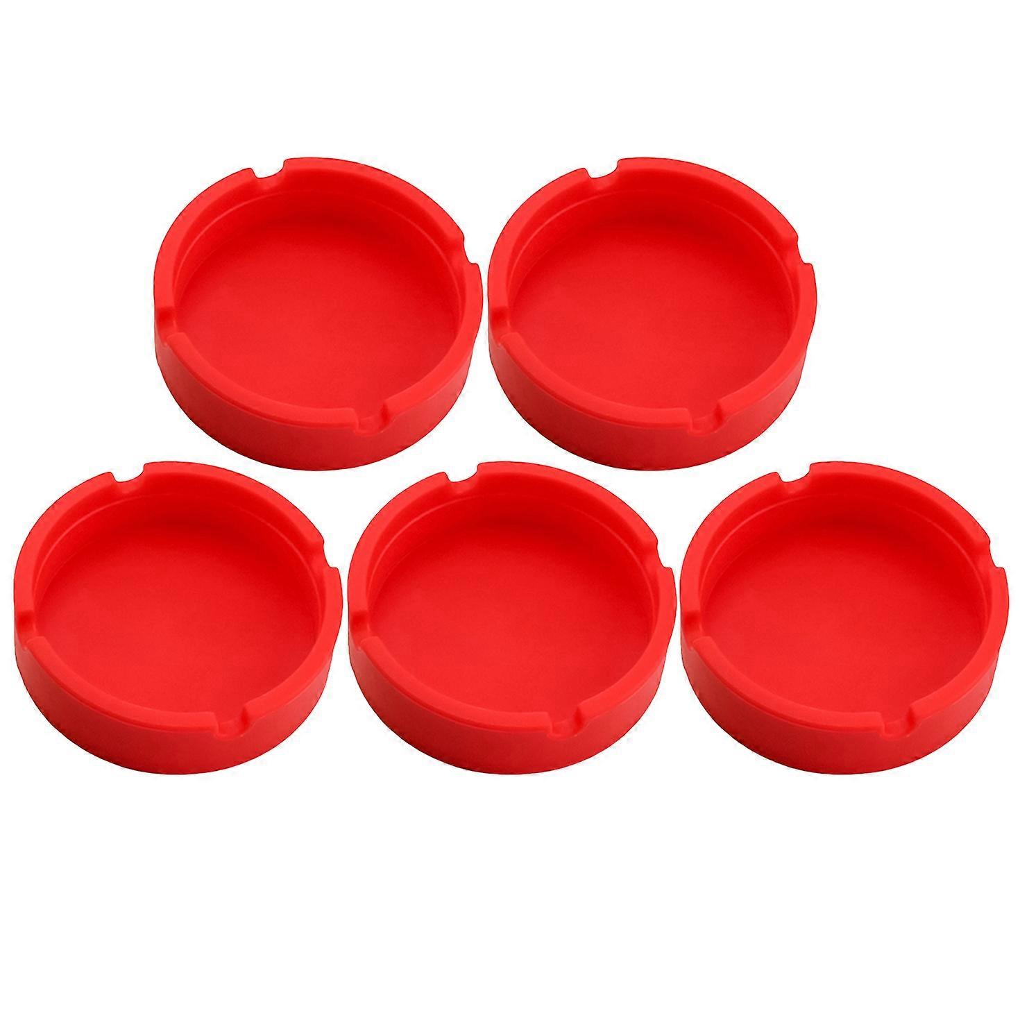 Silicone Bottle Organizer Mat 5Pcs Protective Non-Slip Storage Solution For Various Bottles