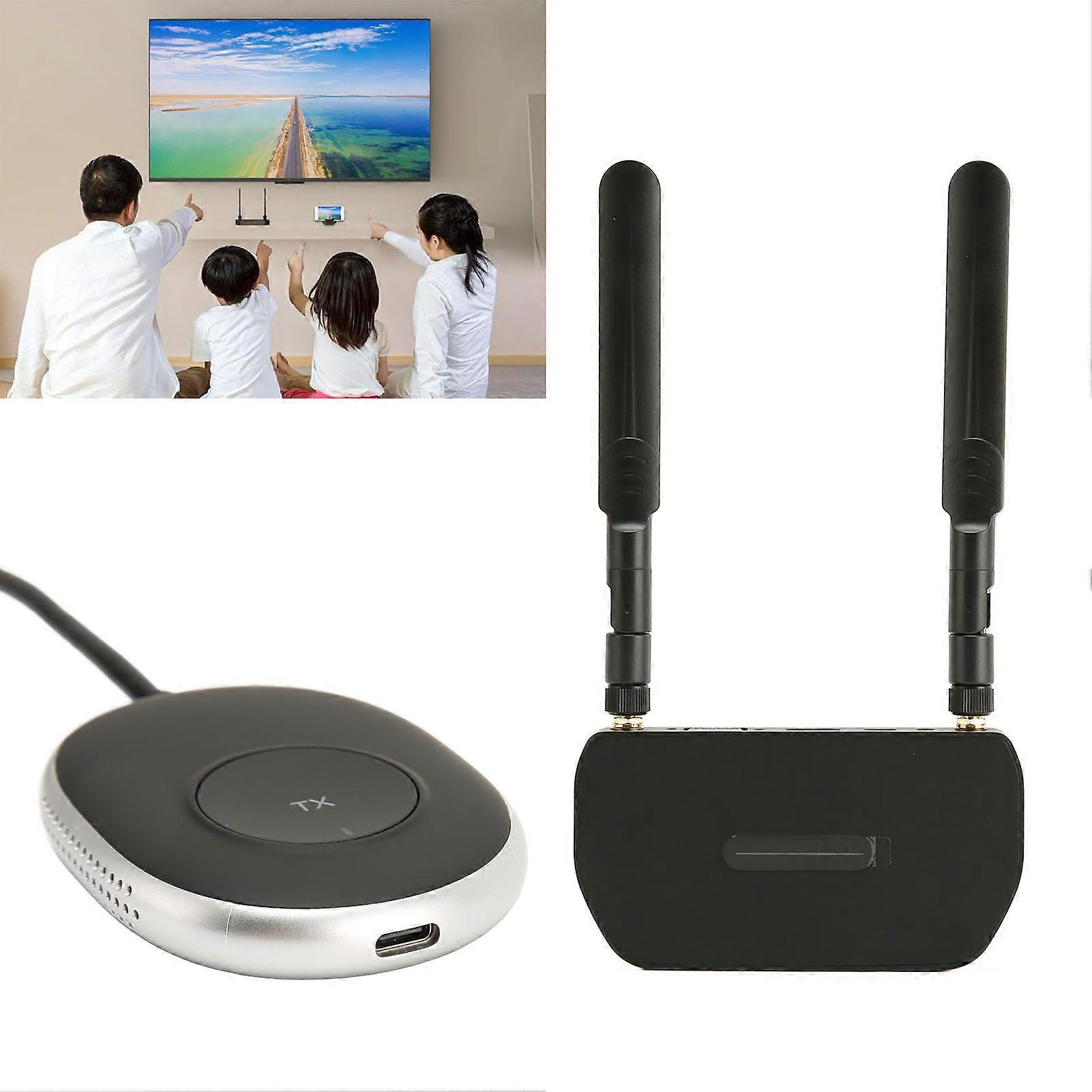 Wireless 4K HD Multimedia Interface Transmitter Receiver with 2 Antennas