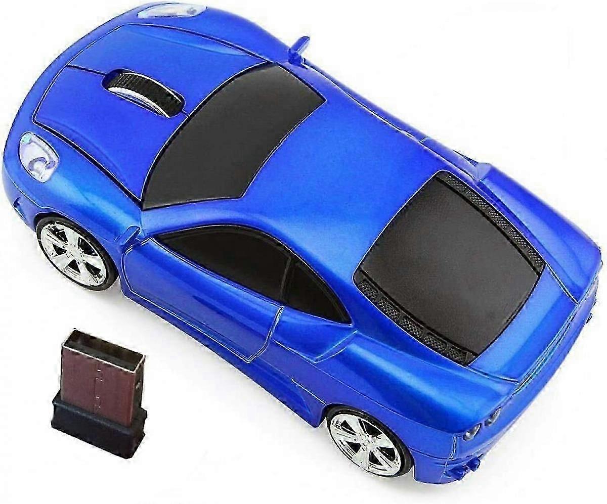 Car Wireless Mouse Ergonomic Optical Mice USB 2.4G Mini Receiver for Pc Laptop Notebook Windows 10