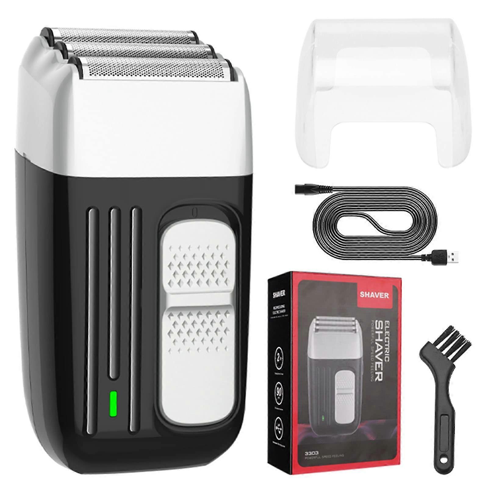Rechargeable Hair Shaver For Men Electric Shaver For Beard And Bald Head With Fades For Face And Head Cordless Portable