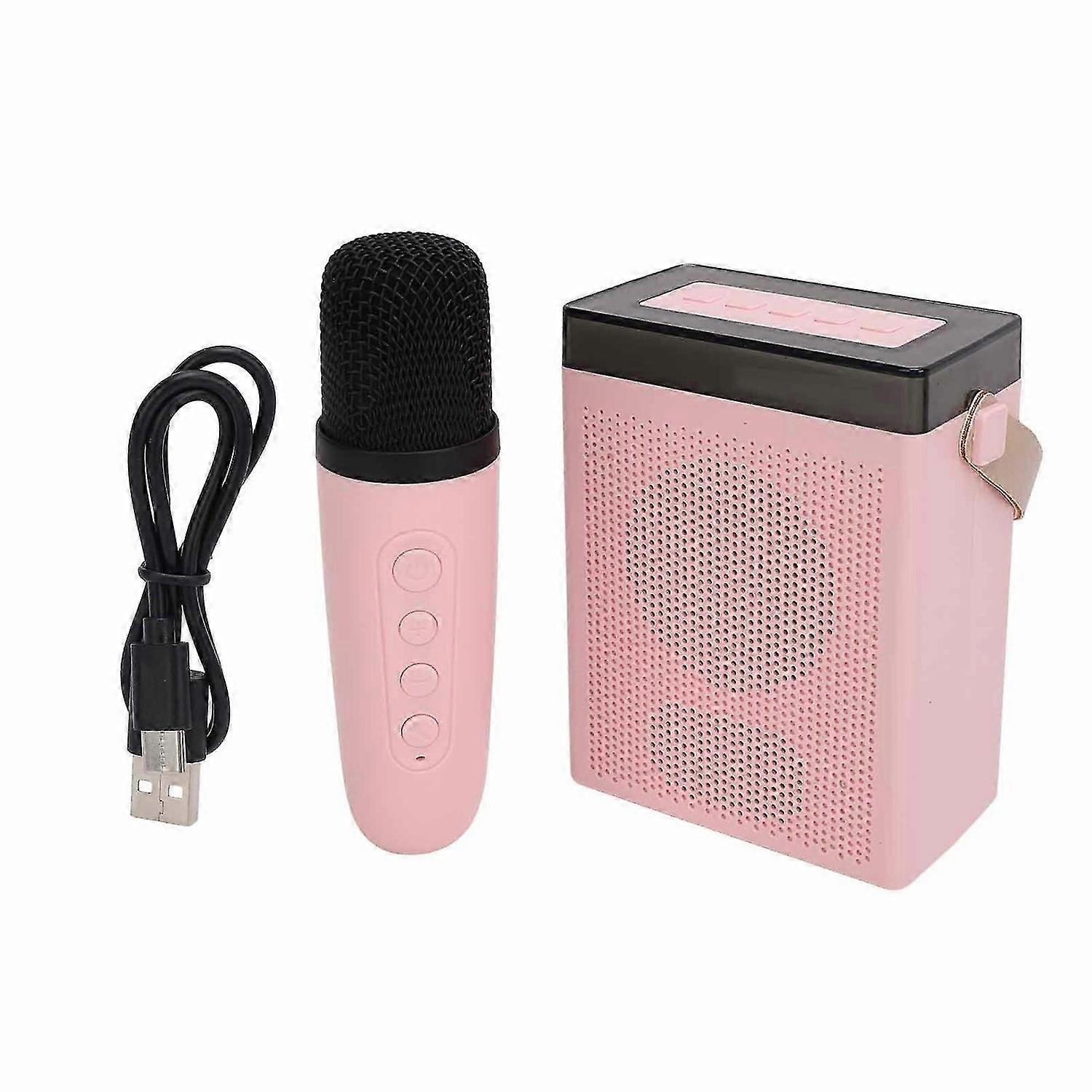 2025 Latest Model Portable Bluetooth Speaker with Wireless Microphone Set USB ...