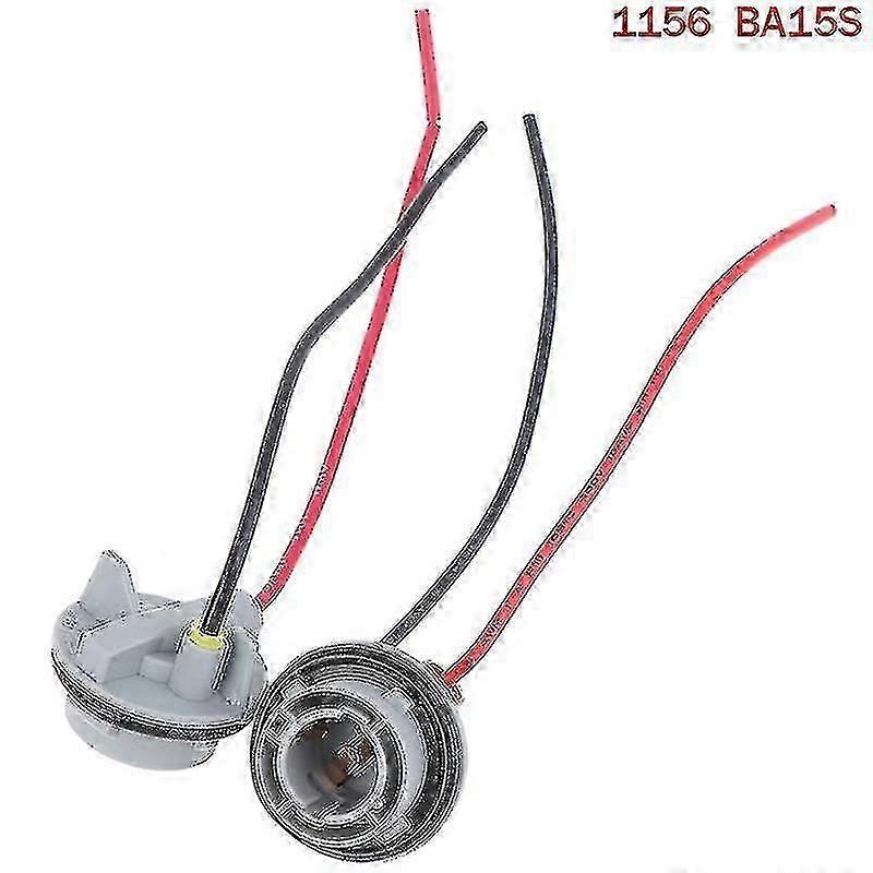 2pcs 1156 1157 Bulb Socket Bay15d Lamp Holder P21/5w Adapter Base Connector