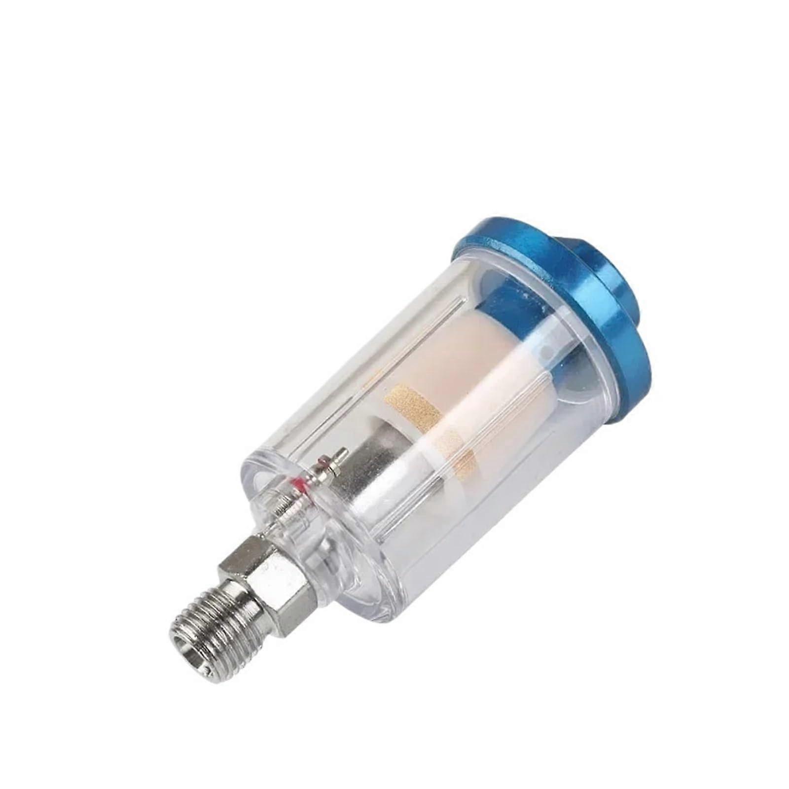 EU Oil Water Separator Air Compressor Filter For Spray Gun And Air Tool, 1/4 Inch NPT Inlet/Outlet, AF-02, 1 Pc