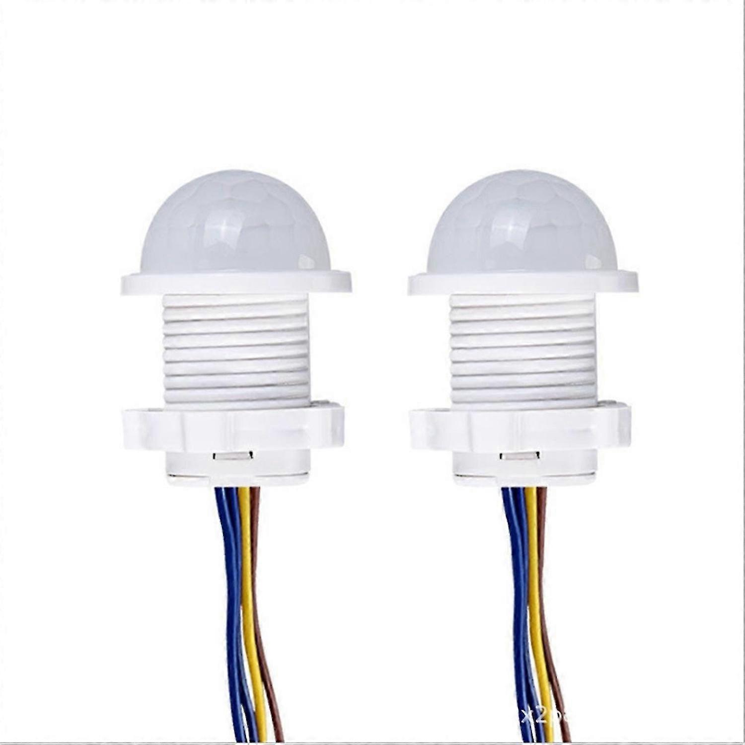 2PCS Smart PIR Sensor Detector Switch Indction Switches