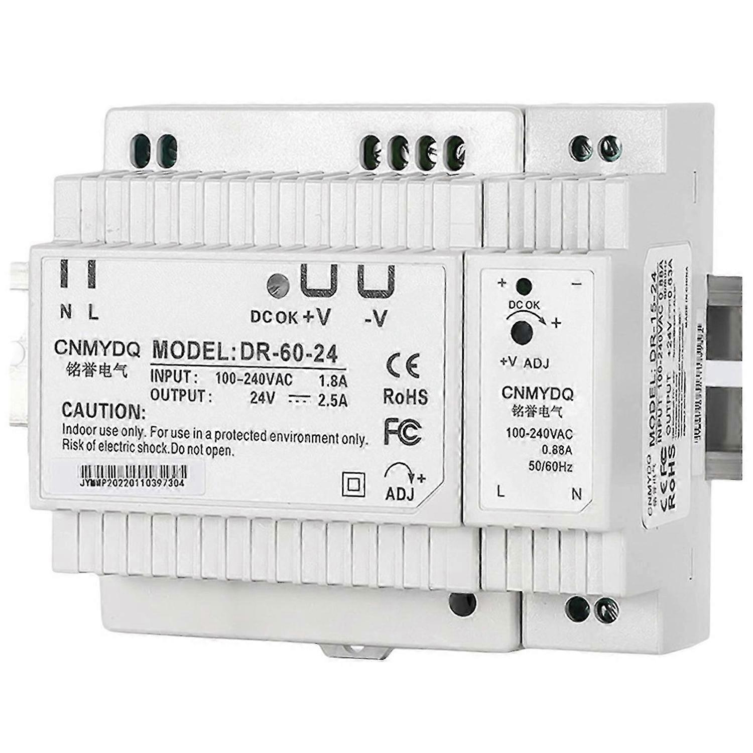 Switching Power Supply Single Output DC 24V DIN Rail Switch Power Supply Industrial Transformer Smal