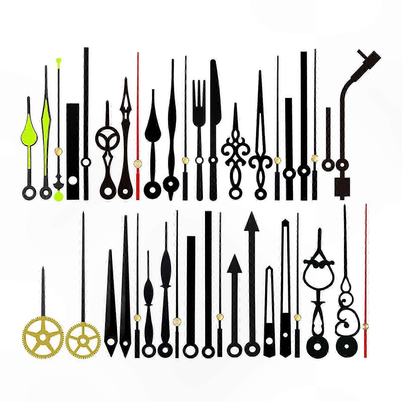 Long-Lasting DIY Clock Hands Replacement Pointers for Wall Clock Crafting Easy Installation Durable Material