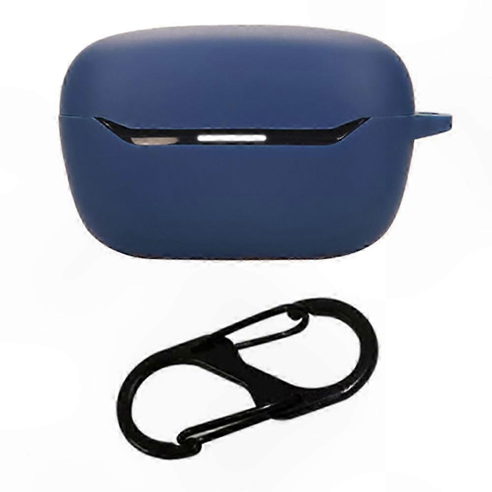 Silicone Protective Case with Anti-Lost Buckle for Bluetooth Earbuds-Compatible Devices