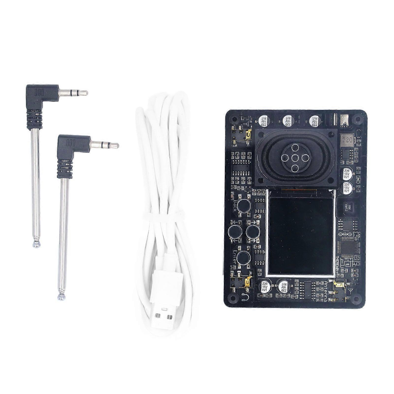 Theremin Kit Electronic Innovative Mini Musical Instrument Gift with Screen Display