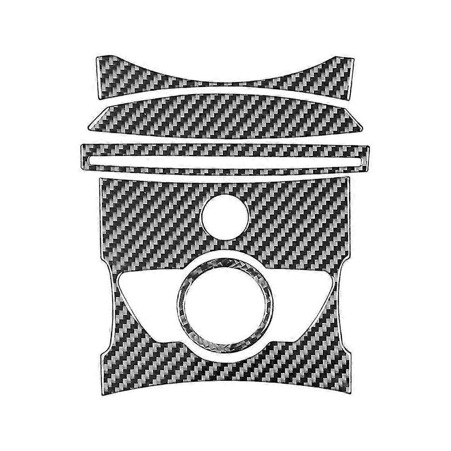 Carbon Fiber Center Console CD Panel Trim for Hardtop A