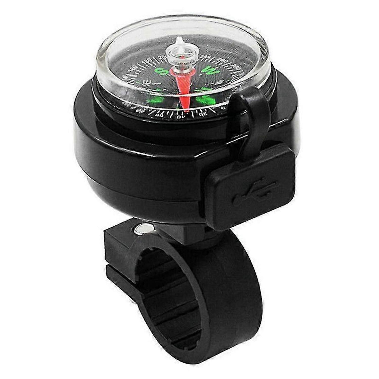 Motorcycle Compass Charger USB Waterproof Navigation Fast Charging