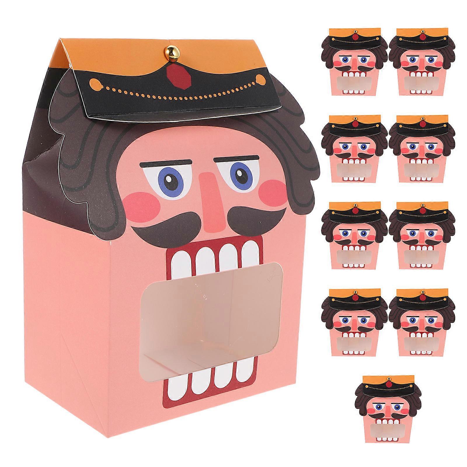 Paper Box Cookie Boxes with Clear Window for Treat Packaging 20Pcs