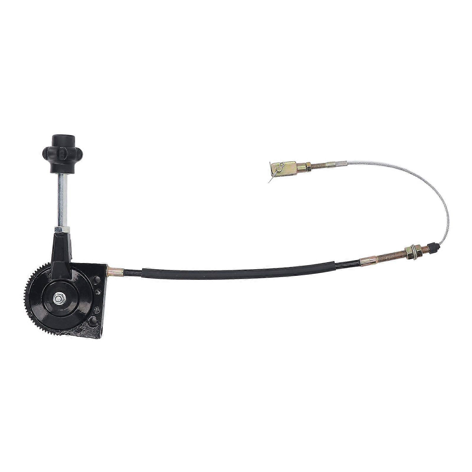 Excavator Throttle Control Cable Stainless Steel PU Enhanced Safety Improved Efficiency Manual Throttle Control Wire Replacement for EX230 Mixers 0.6m