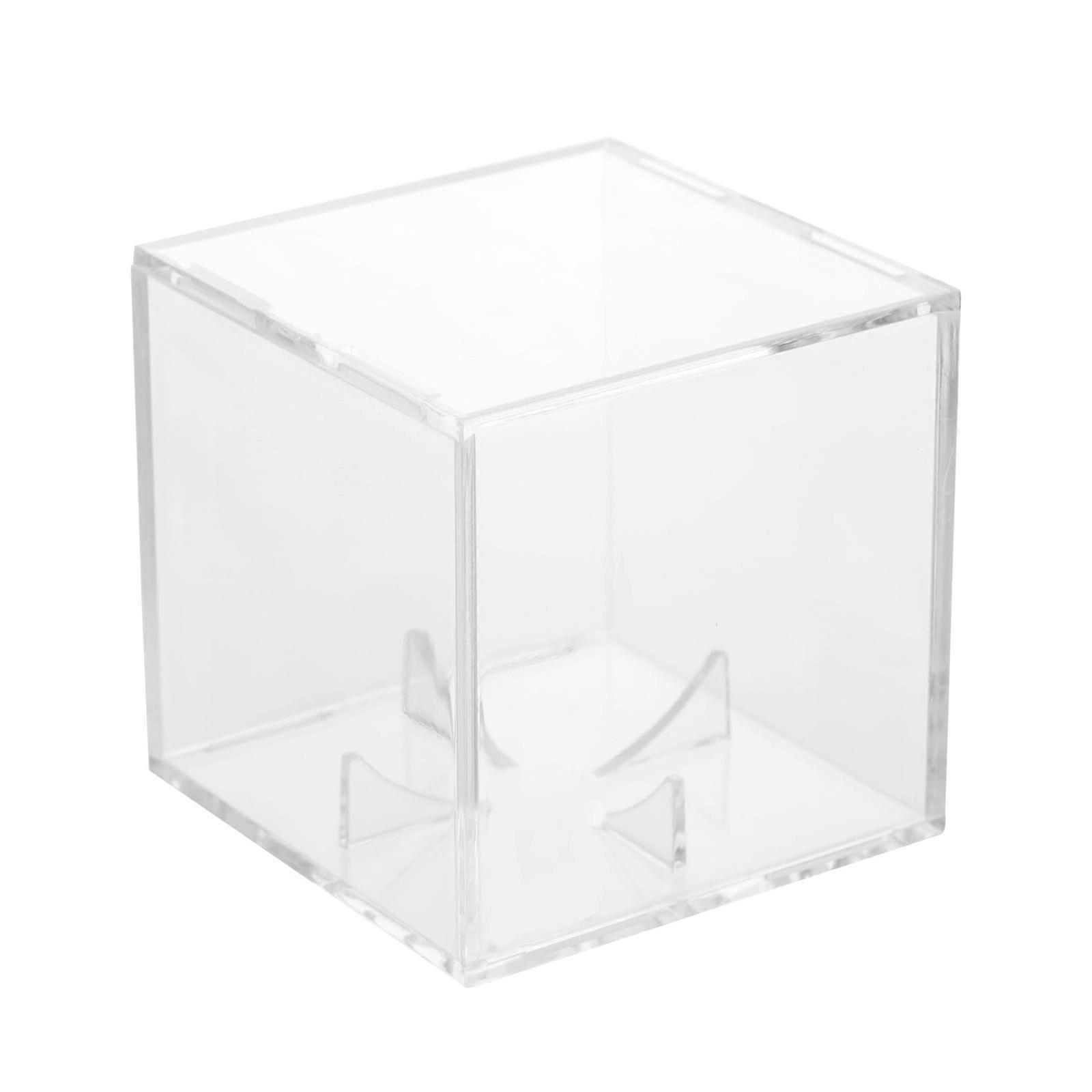 Baseball Display Box Baseball Displaying Holder Baseball Gift Idea Acrylic Cube Baseball Baseball Container