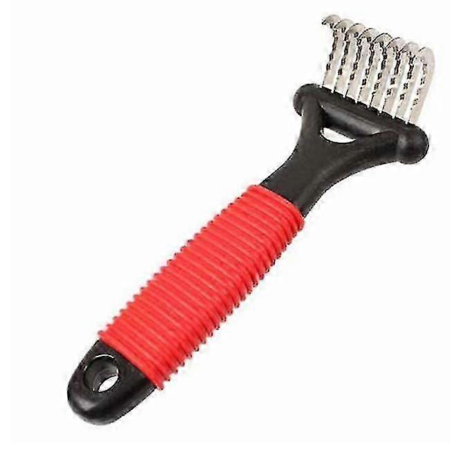 Comb Professional Grooming Tool Pet Rake For Dogs Cats Best In Removing Undercoat Mats