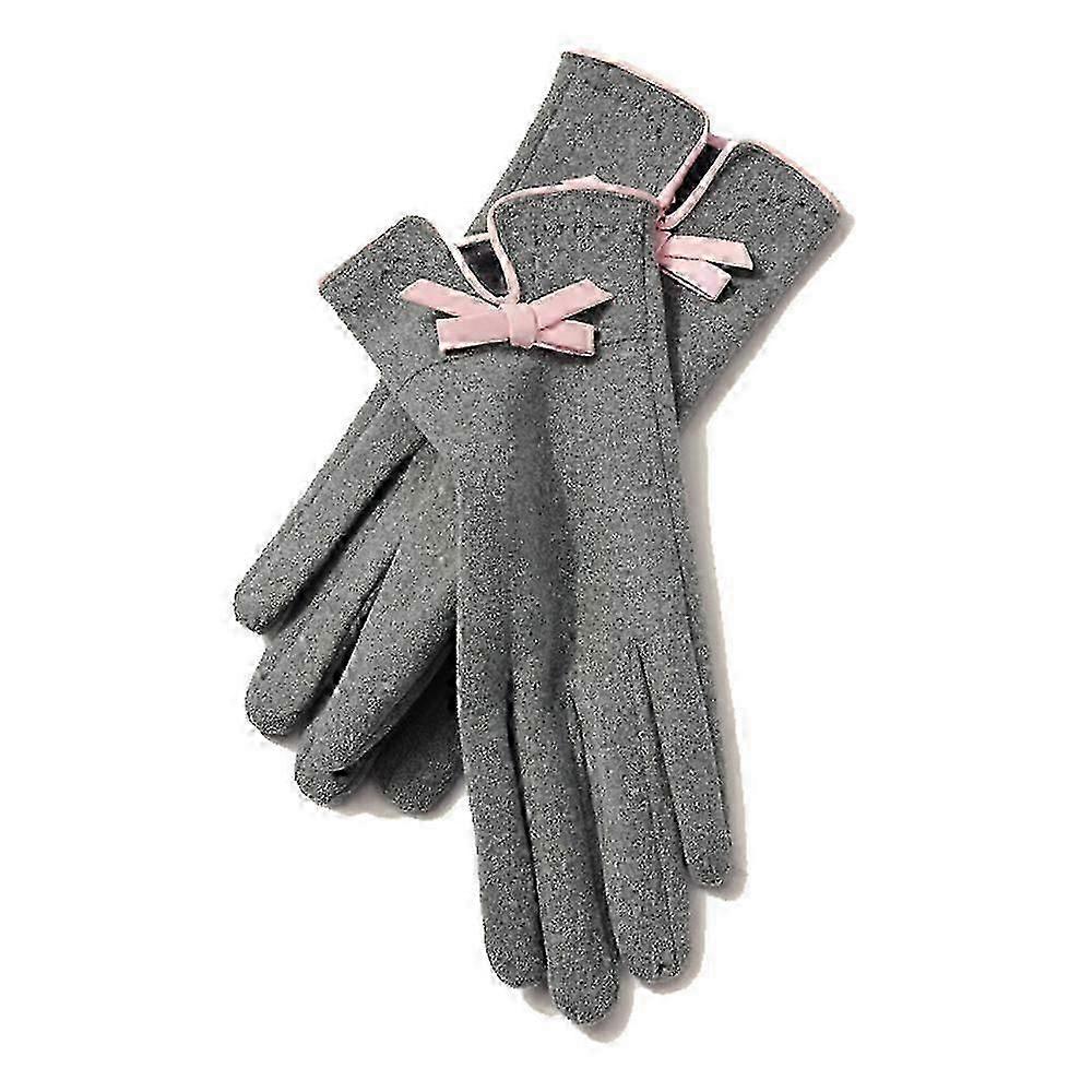 Women's Winter Warm Gloves with Sensitive Fingers for Touch Screen Texting, Windproof Gloves with Soft Lining