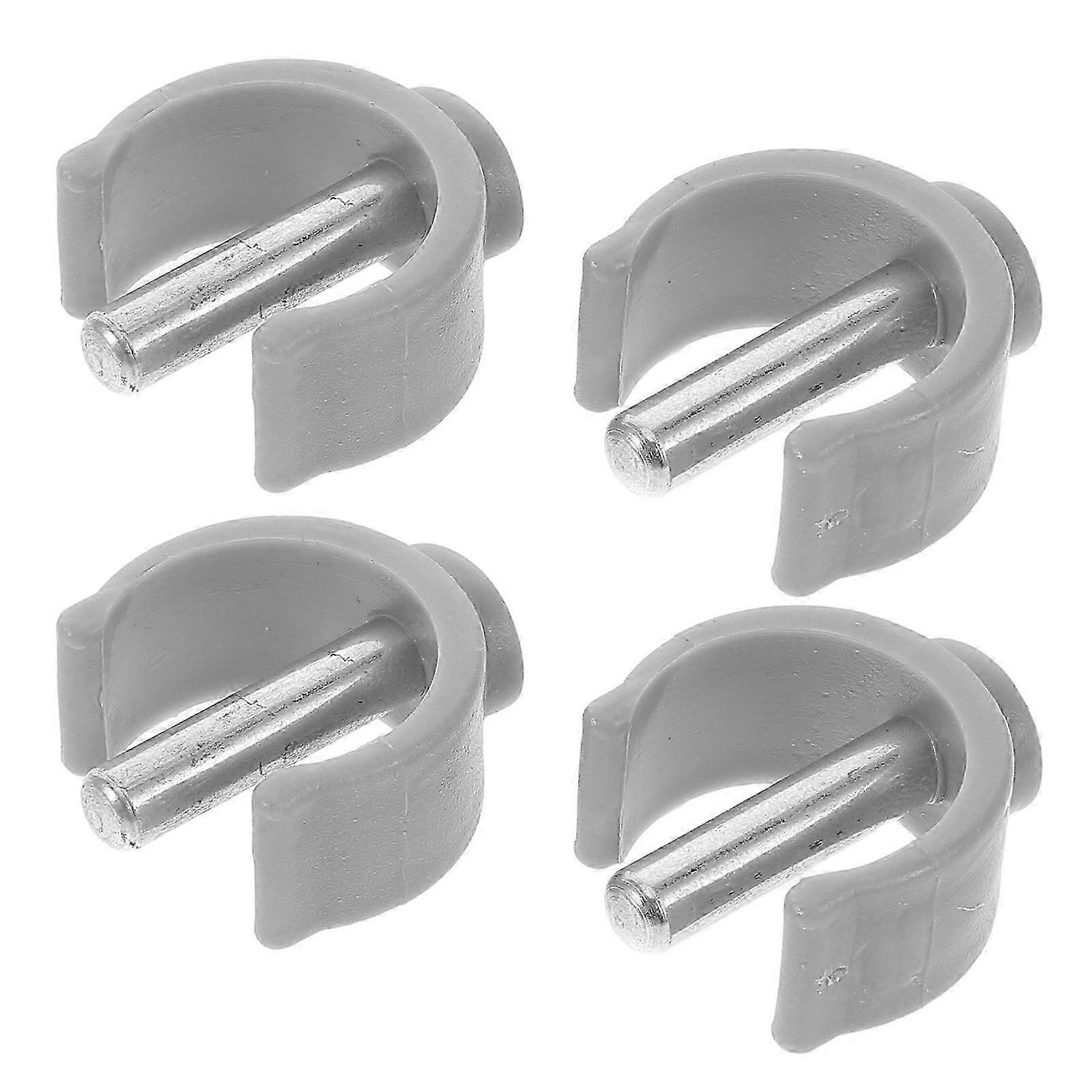 4 Pcs C-Shape Latch Clamp Adjustable Canes And Folding Walking Sticks Secure Buckle Handle Clips For Walker And Crutch Accessories