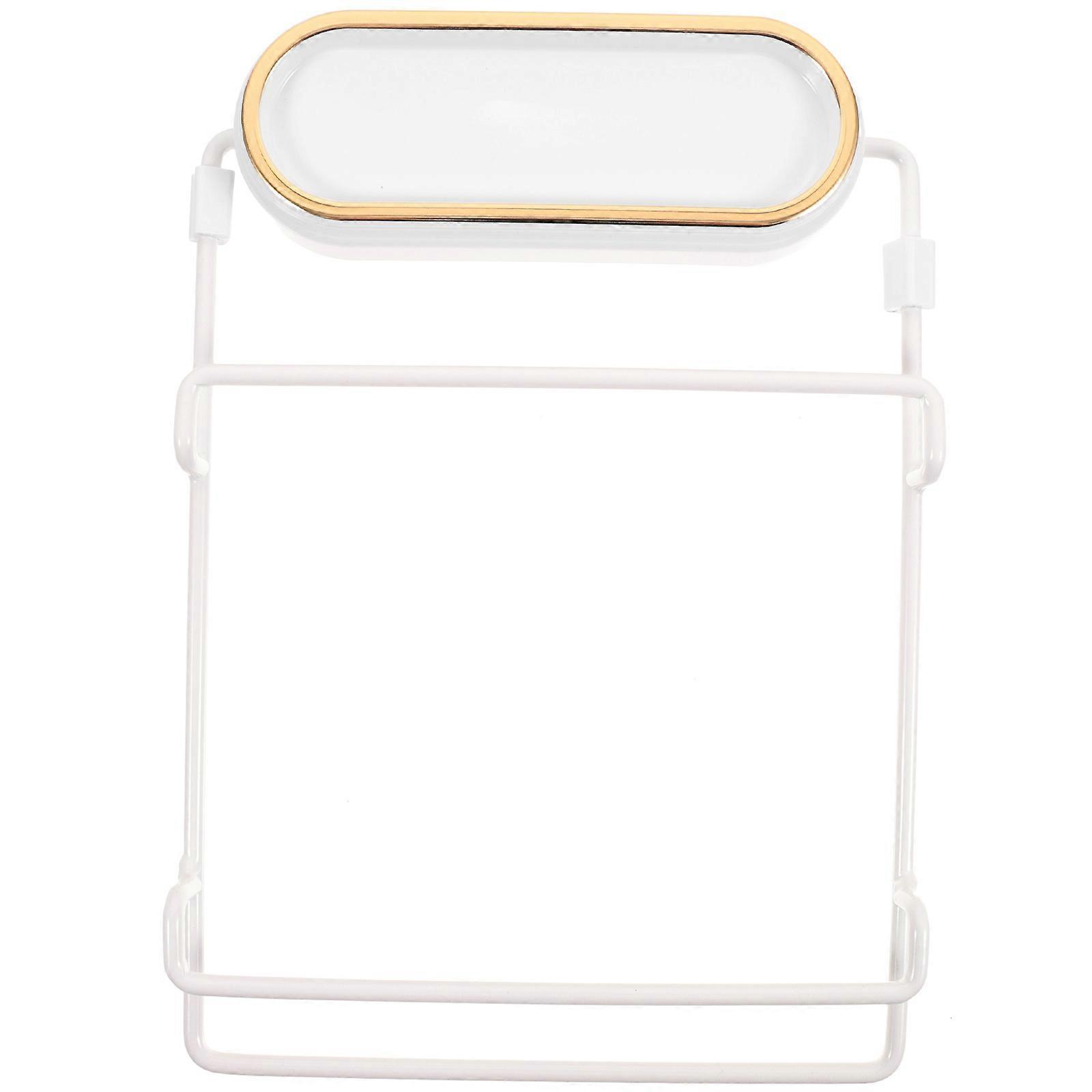 5Pcs Food Strainer Rack Suitable For Drainage System Protection Featuring Space-Saving Design 23.4X13.6CM White