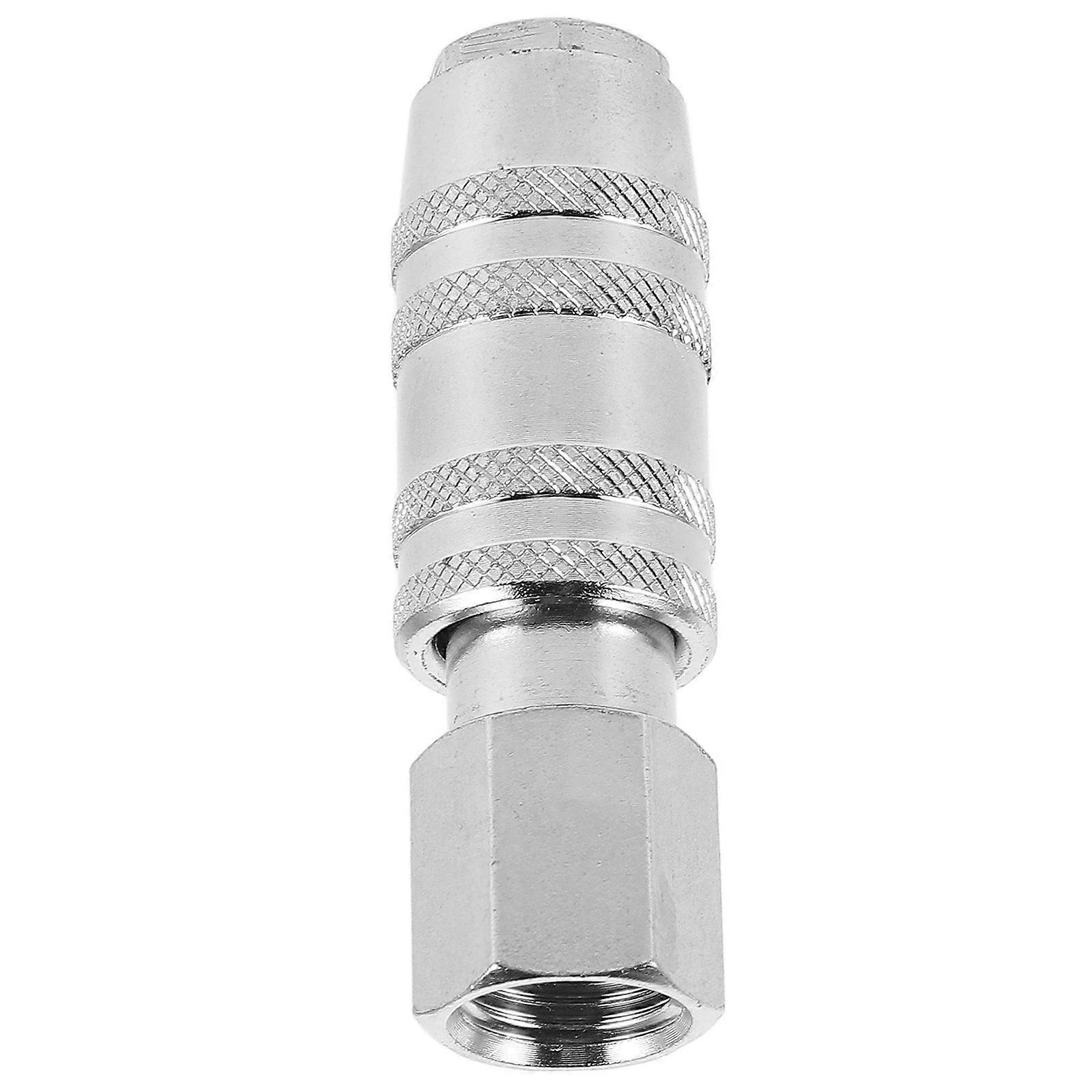 Quick Connect Fittings Stainless Steel Push to Connect Tube Connector 2Pcs