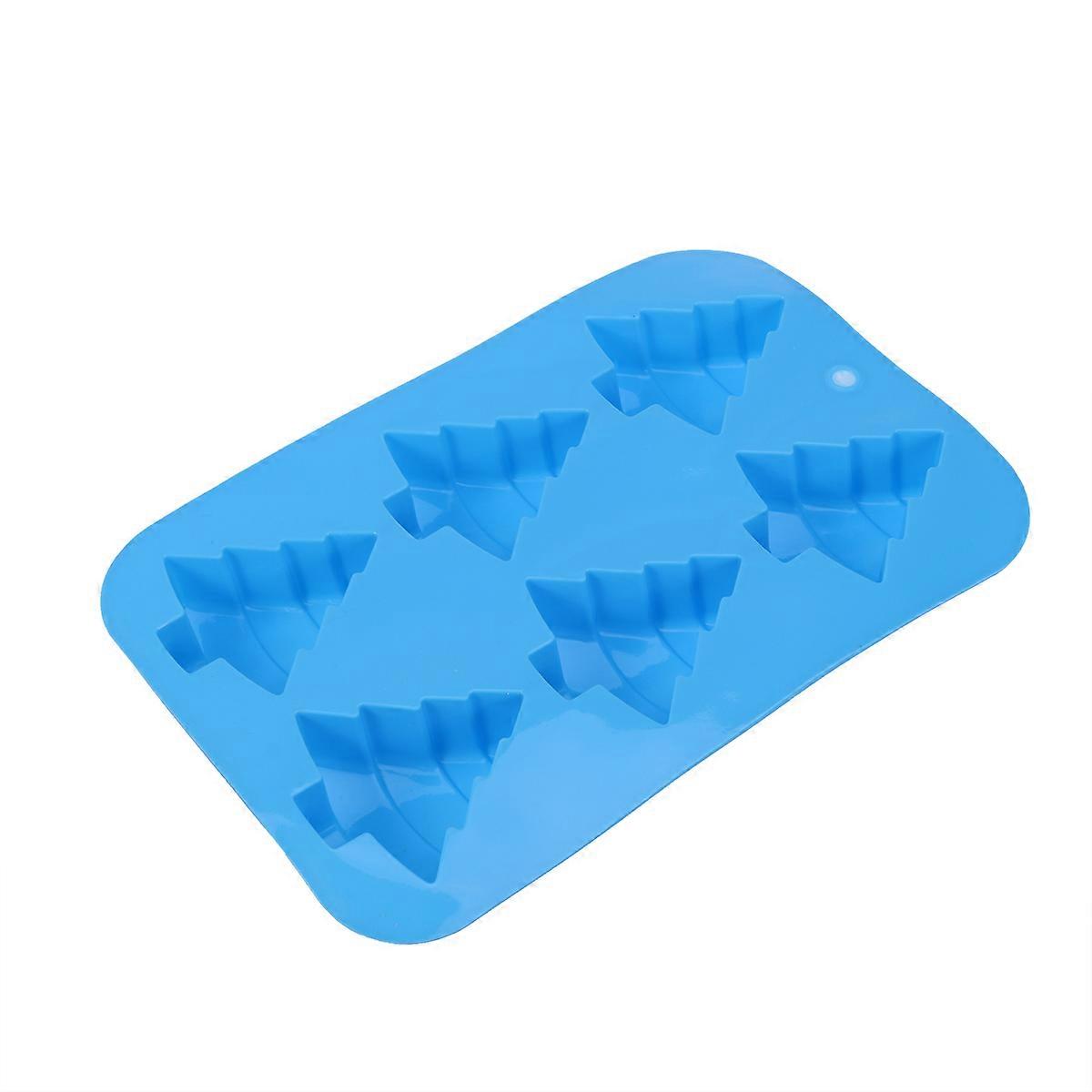 Christmas Cake Mould Silicone Baking Tray for 2Pcs Shape Design