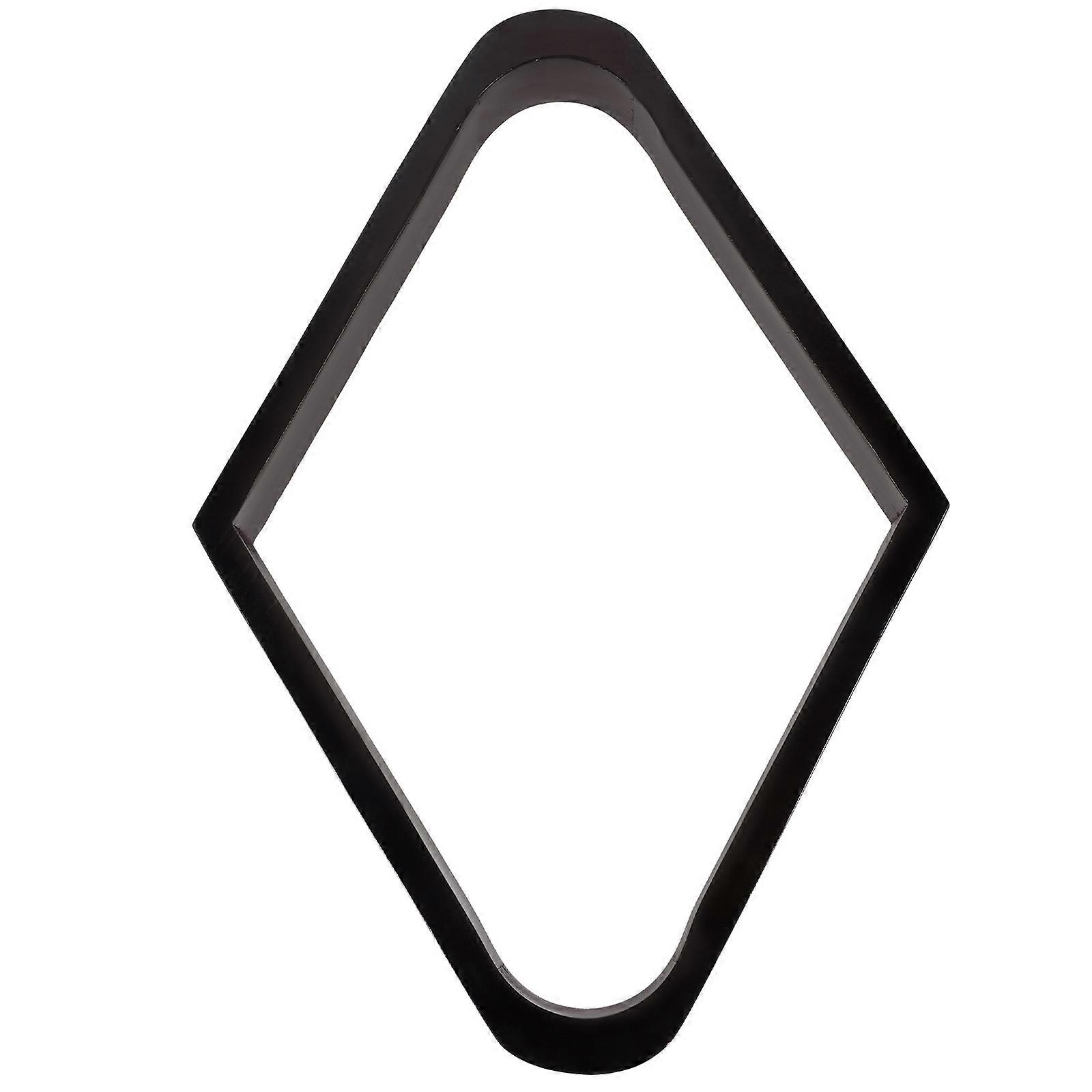 3Pcs Rhomb Billiard Rack Wood Frame Ball Formation Tool For Pool Tournaments 11.8X8.3X3.5In