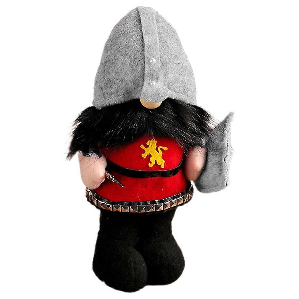 Halloween Party Favor Gnome Doll for Decoration 2Pcs Multi Color Fabric