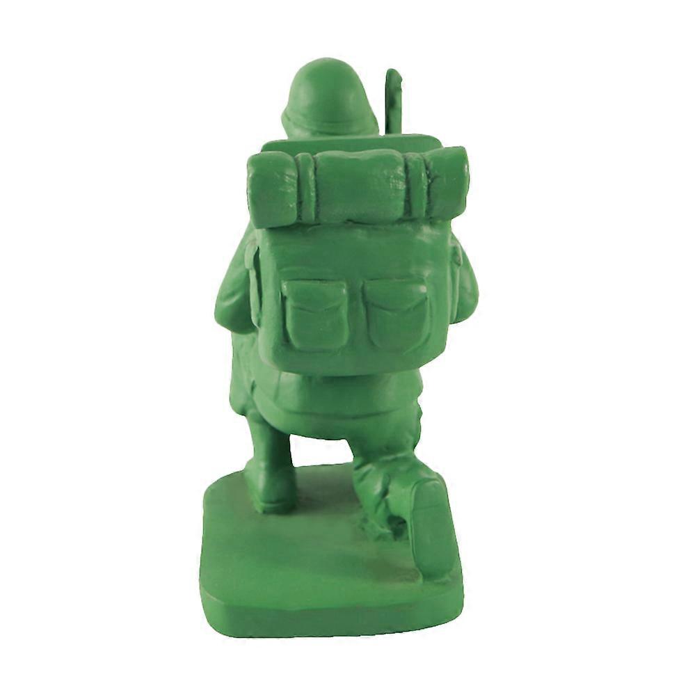 Green Resin Soldier Phone Bracket Desktop Phone Stand for 3Pcs