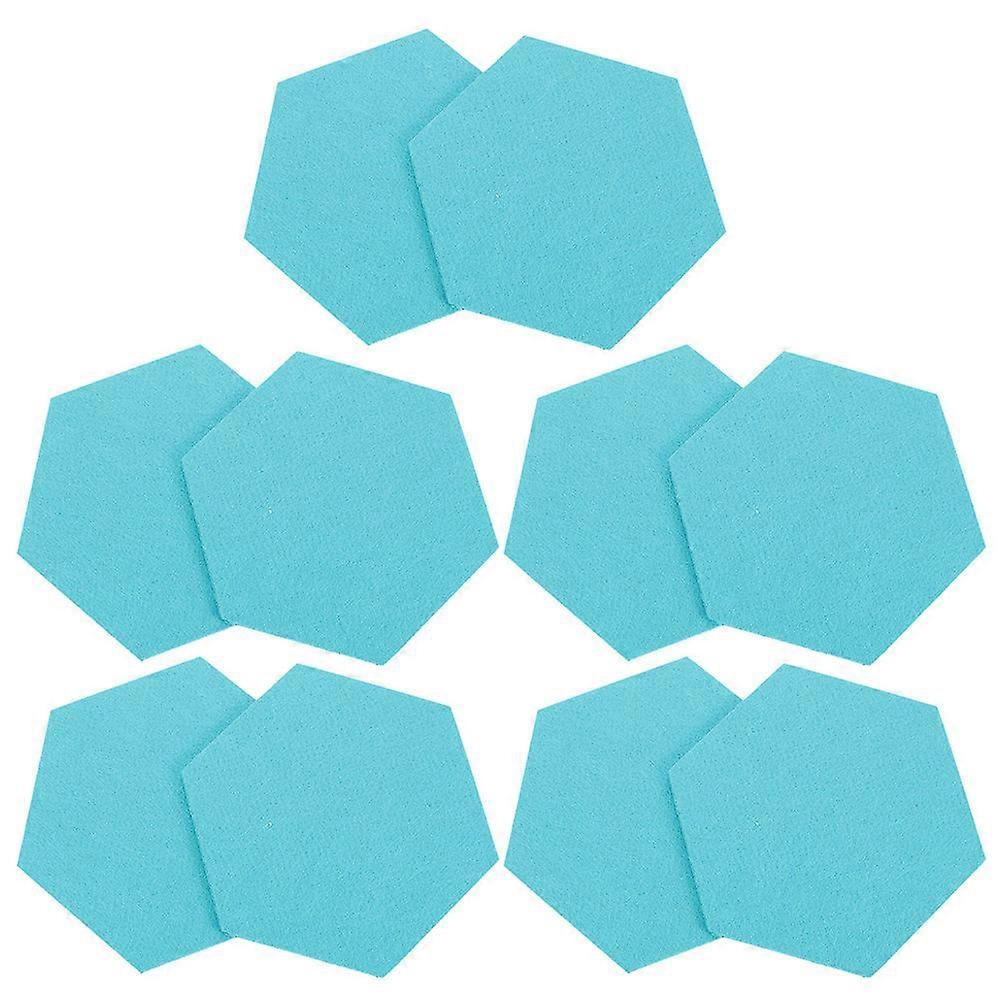 Announcement Message Board Felt Boards for Reminder Use 30Pcs Sky-Blue