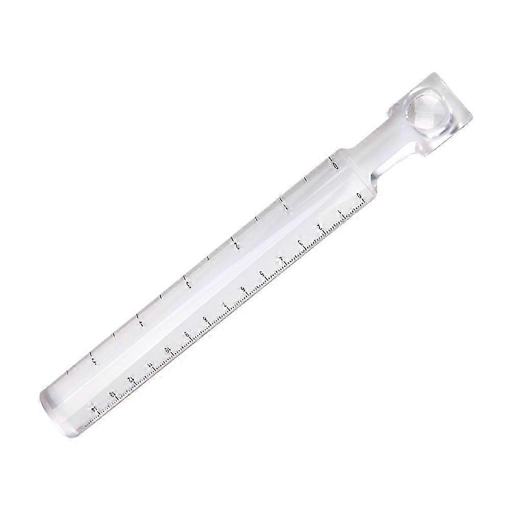 2025 Book Magnifier Office Measuring Tool Scale Ruler Measuring Rulers Magnifying Ruler Reading