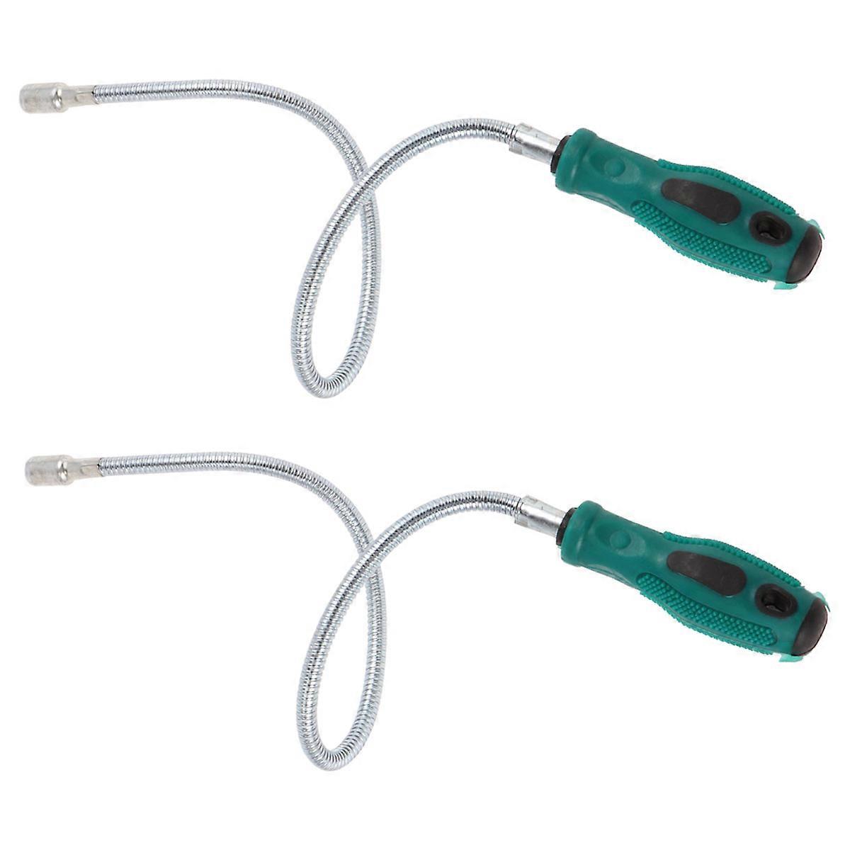 Telescopic Pickup Rod Magnetic Tool for Picking Up Items 2Set