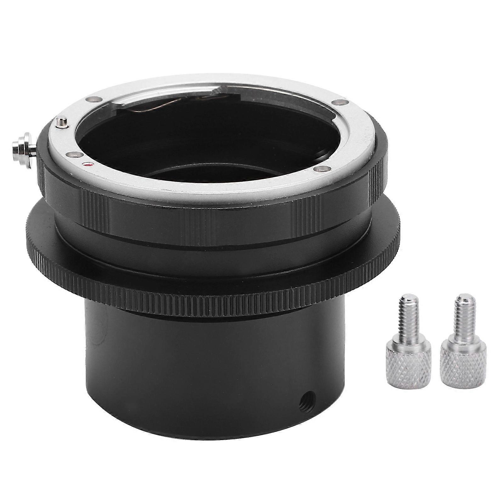 Macro Lens Adapter for Nikon F Lens Mount to 1.25in Eyepiece Telescope Camera Adapter