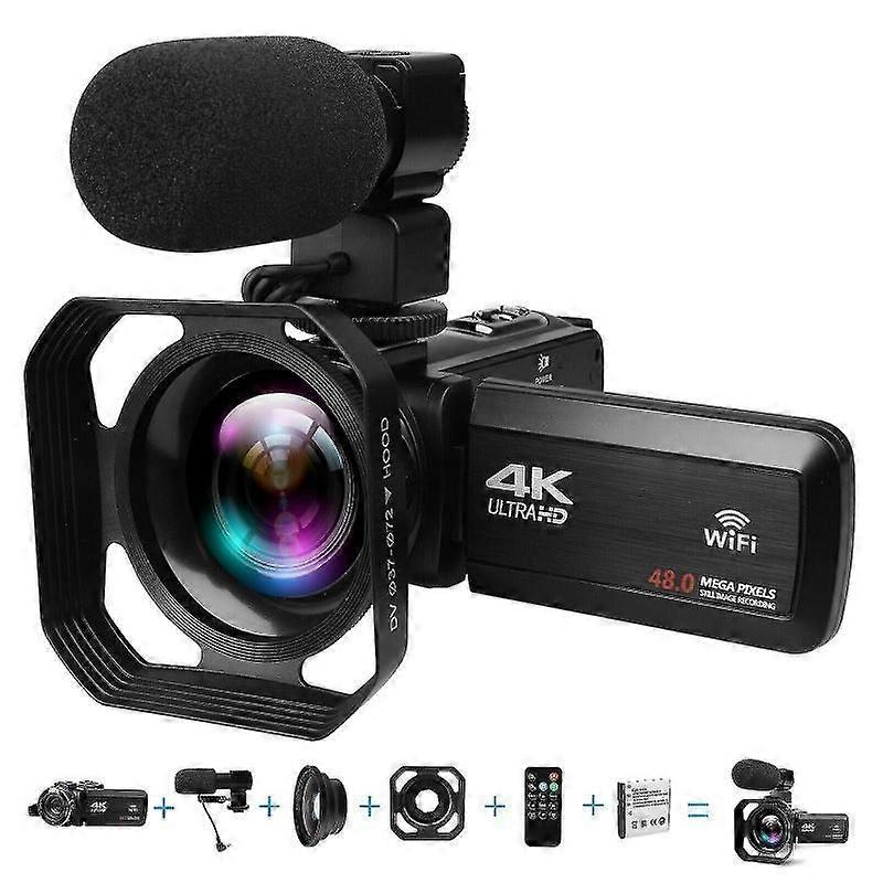 Luxora Digital Video Camera Live Stream Vlogging Recorder