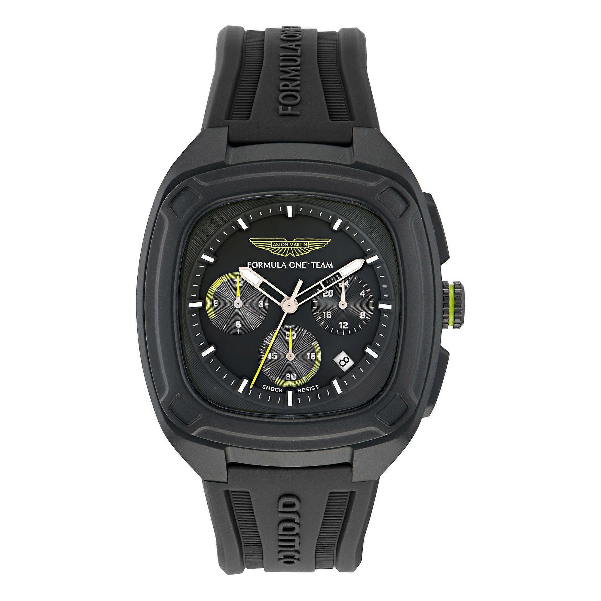 ASTON MARTIN Men's Watch Analog Quartz AM FORMULA 1 MTFO1F505 Silicone