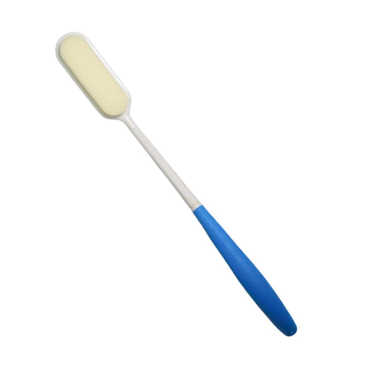 Long Handled Back Scrubbing Brush Detachable Bristles Non Slip Plastic Handle Arc Design Bath Tool For Men And Women